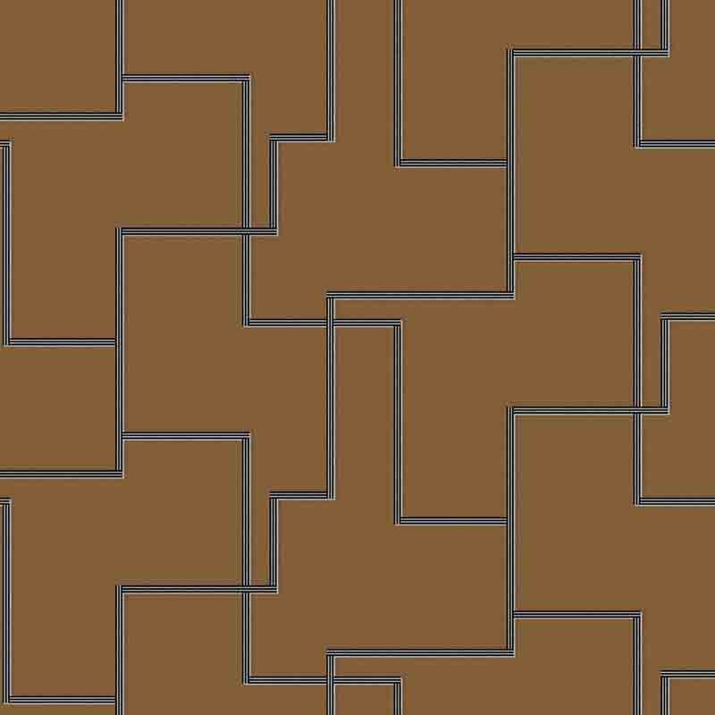 Tapete Braun, Grau, Silber MASUREEL Vliestapete (1037865)