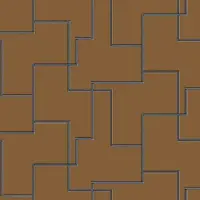 Tapete Braun, Grau, Silber MASUREEL Vliestapete (1037865)