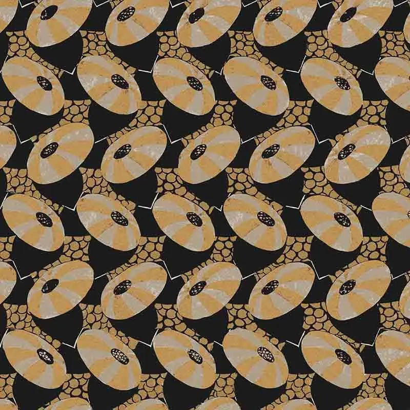 Tapete Beige, Creme, Gold, Kupfer MASUREEL Vliestapete (1037854)