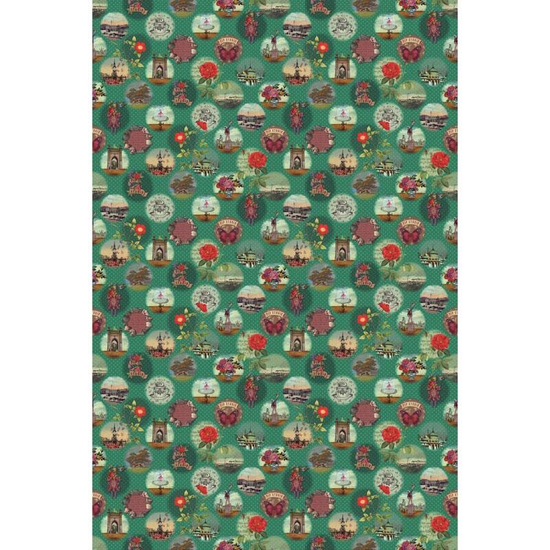 Digitaldruck-Tapete Grün PIP Studio (1019587)