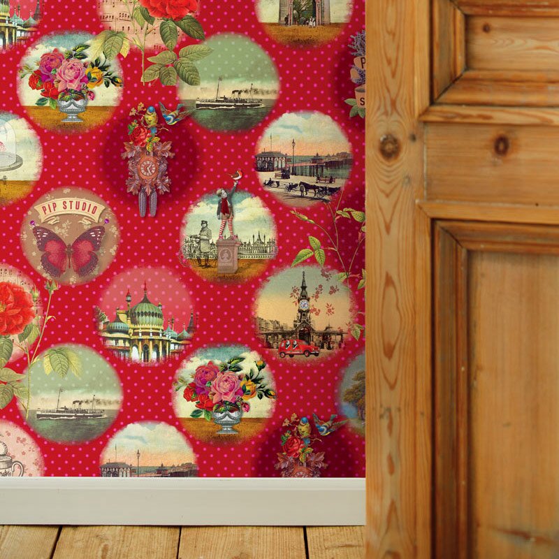 Digitaldruck-Tapete Grün PIP Studio (1019587)