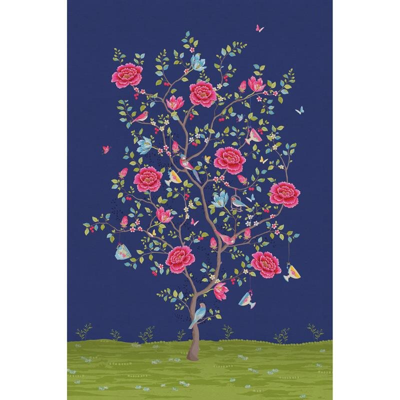 Digitaldruck-Tapete Blau, Bunt PIP Studio (1019585)