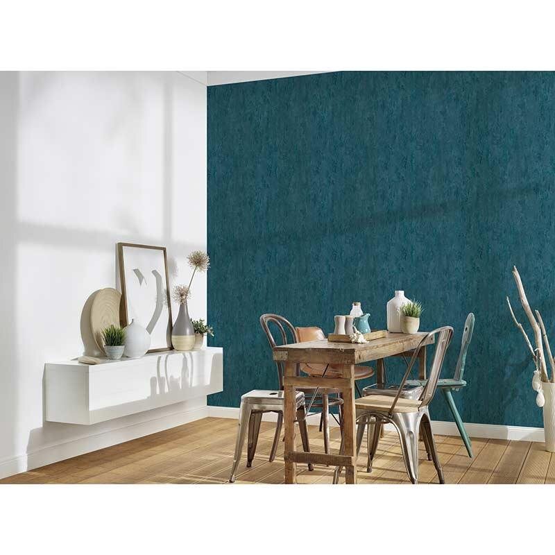 Tapete Blau, Grün, Petrol AS-Creation Vliestapete (1037567)