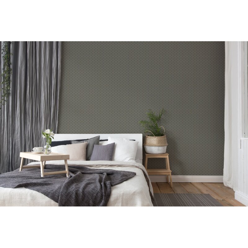 Tapete Schwarz, Anthrazit AS-Creation Vliestapete (1037533)