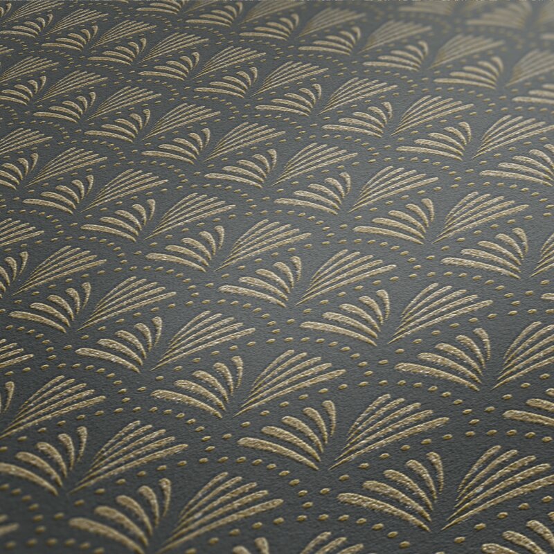 Tapete Schwarz, Anthrazit AS-Creation Vliestapete (1037533)