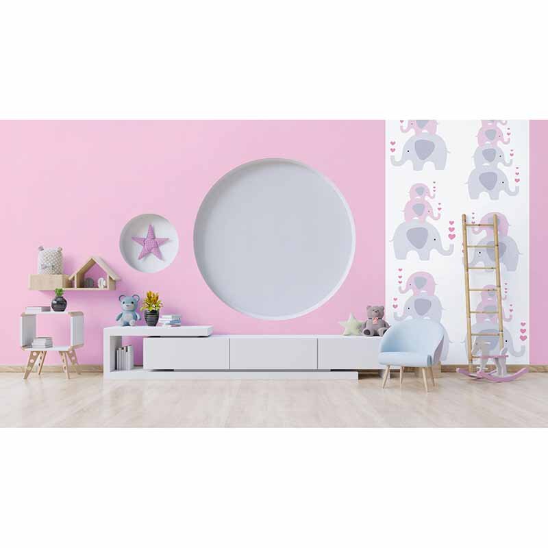 Tapete Pastellfarben, Rosa, Rose AS-Creation Vliestapete (1037485)