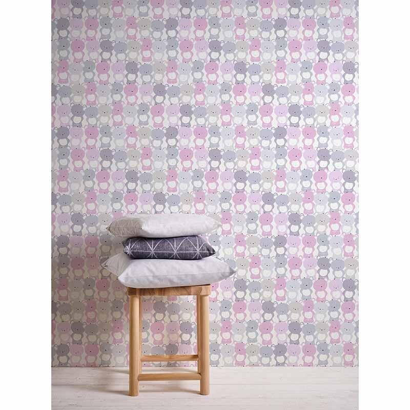 Tapete Pastellfarben, Rosa, Rose AS-Creation Vliestapete (1037477)