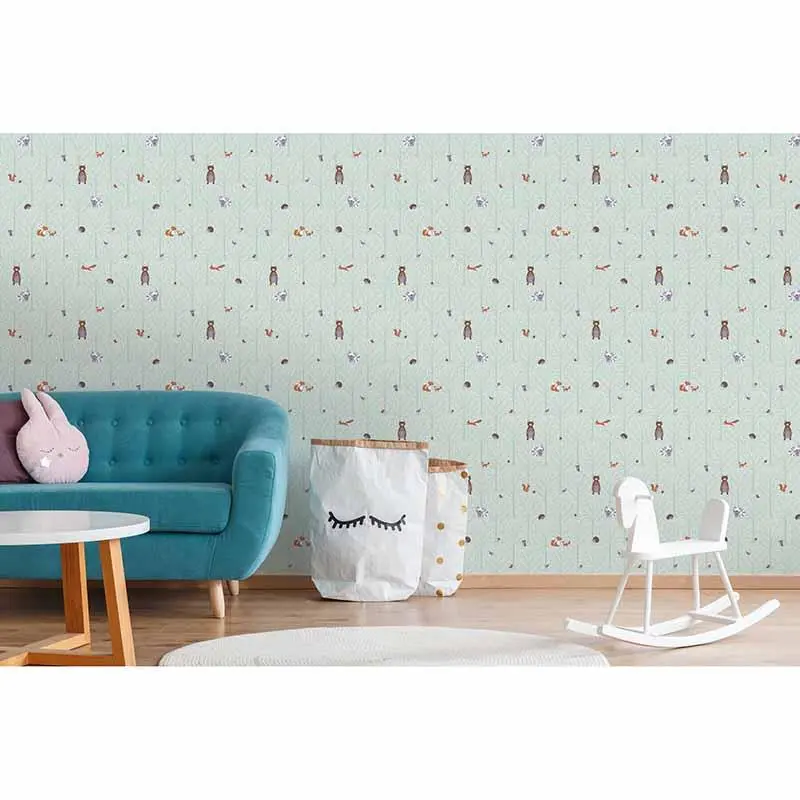 Tapete Grün, Pastellfarben AS-Creation Vliestapete (1037461)