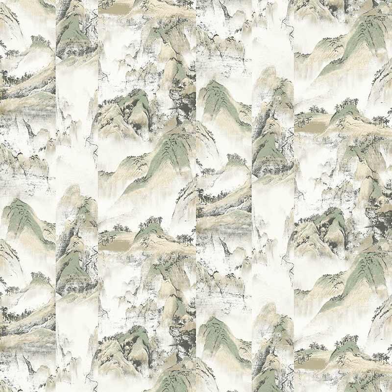 Tapete Beige, Creme, Gold, Kupfer MASUREEL Vliestapete (1037221)