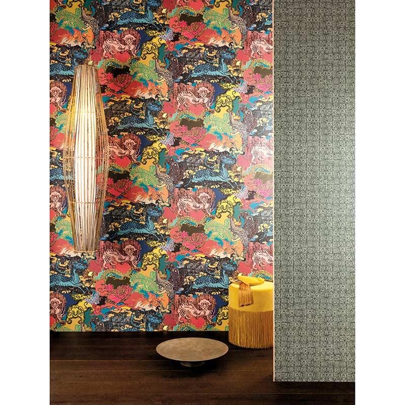 Digitaldruck-Tapete Bunt MASUREEL (1037207)