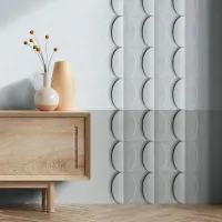 Bord&uuml;re Grau Marburg Vlies (1044196)