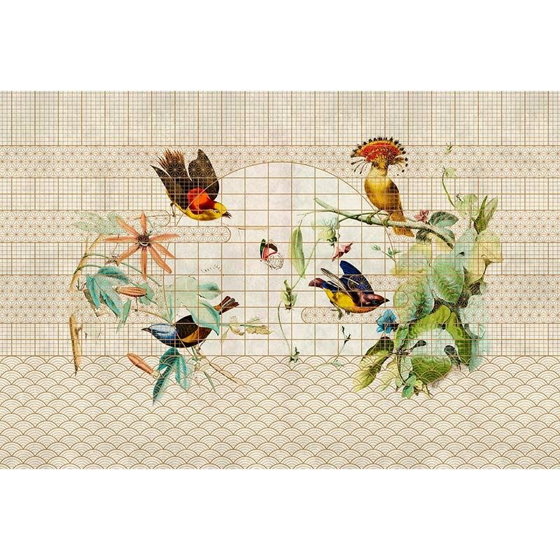 Digitaldruck-Tapete voliere 1 livingwalls (1037045)