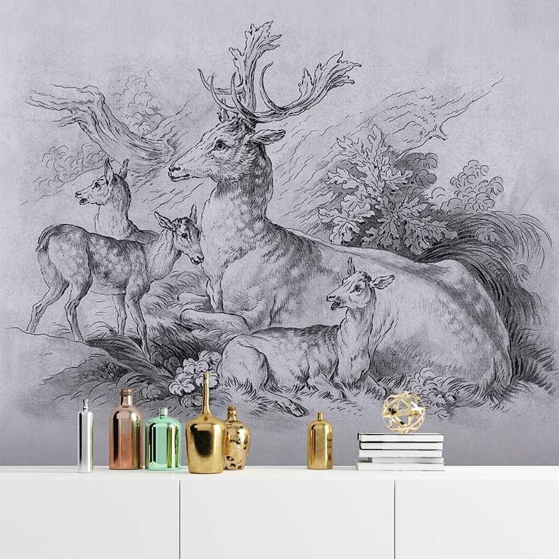 Digitaldruck-Tapete on the grass 2 livingwalls (1037034)