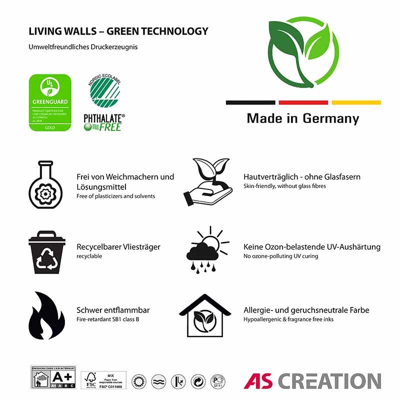 Digitaldruck-Tapete romantic grove 1 livingwalls (1036929)