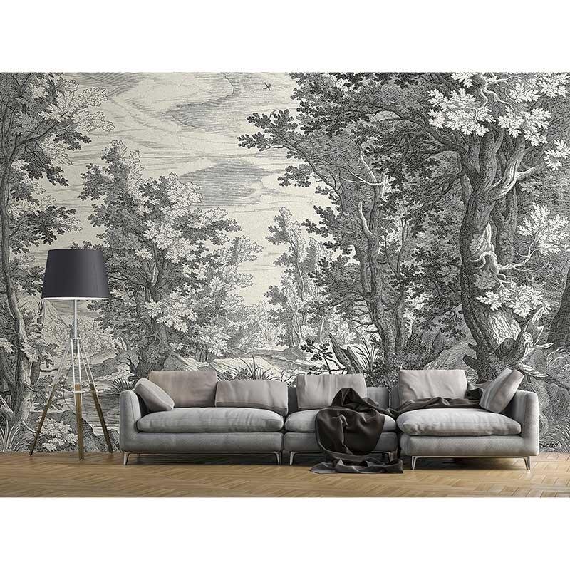 Digitaldruck-Tapete fancy forest 3 livingwalls (1036909)