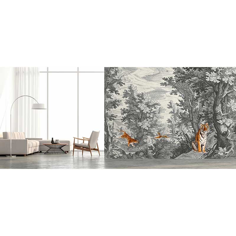 Digitaldruck-Tapete fancy forest 2 livingwalls (1036908)