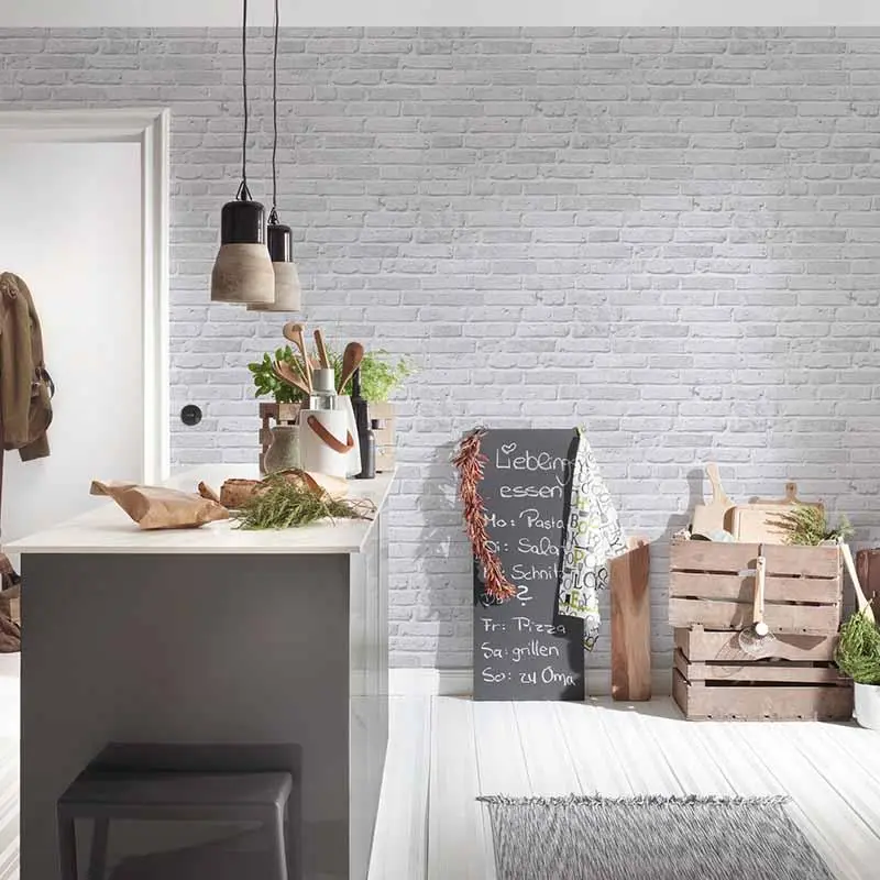 Tapete Weiß, Grau, Silber AS-Creation Vliestapete (1023890)