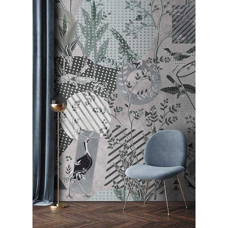 Digitaldruck-Tapete birds playgroud 1 livingwalls (1036901)