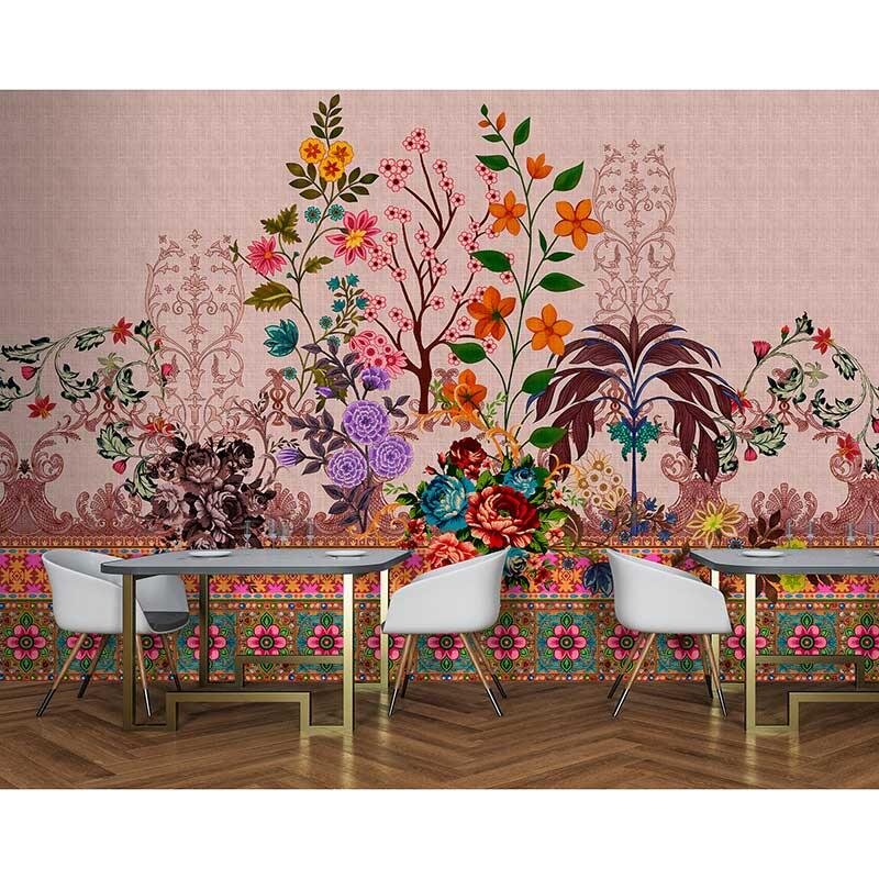 Digitaldruck-Tapete oriental garden 4 livingwalls (1036900)