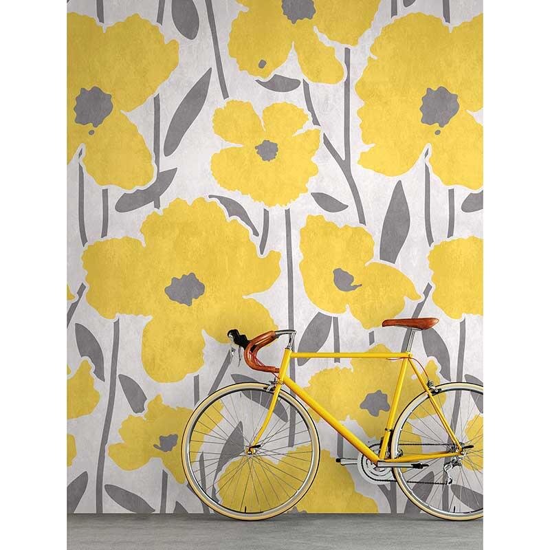 Digitaldruck-Tapete flower market 4 livingwalls (1037078)