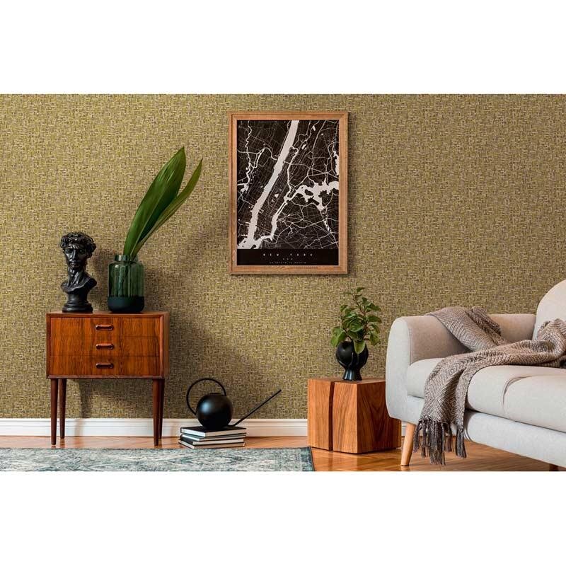 Tapete Gelb, Vanille Architects Paper Vliestapete (1036821)