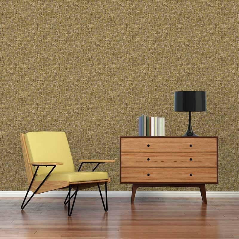 Tapete Gelb, Vanille Architects Paper Vliestapete (1036821)