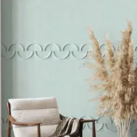 Bord&uuml;re Gr&uuml;n, T&uuml;rkis Marburg Vlies (1044173)