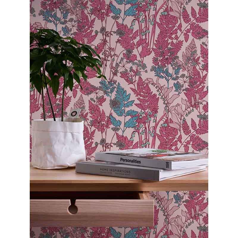 Tapete Rosa, Rose Architects Paper Vliestapete (1036775)