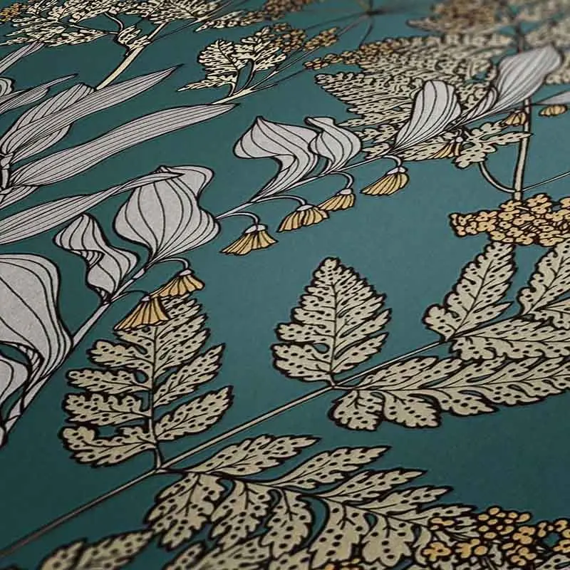 Tapete Blau, Grün, Petrol Architects Paper Vliestapete (1036772)