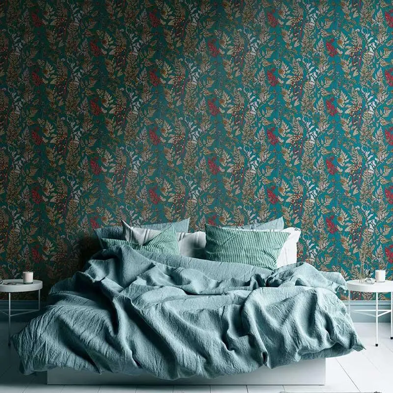 Tapete Blau, Grün, Petrol Architects Paper Vliestapete (1036772)