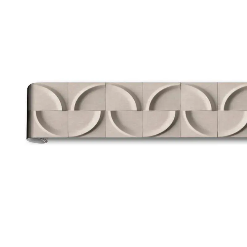 Bordüre Braun, Greige Marburg Vlies (1044169)