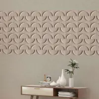 Bord&uuml;re Braun, Greige Marburg Vlies (1044169)