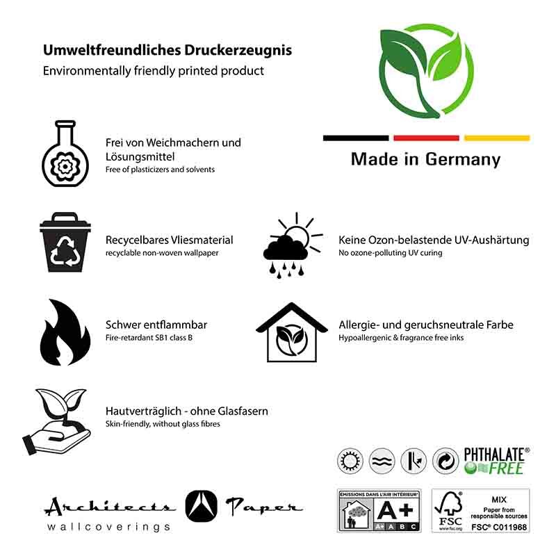 Tapete Grün Architects Paper Vliestapete (1036743)