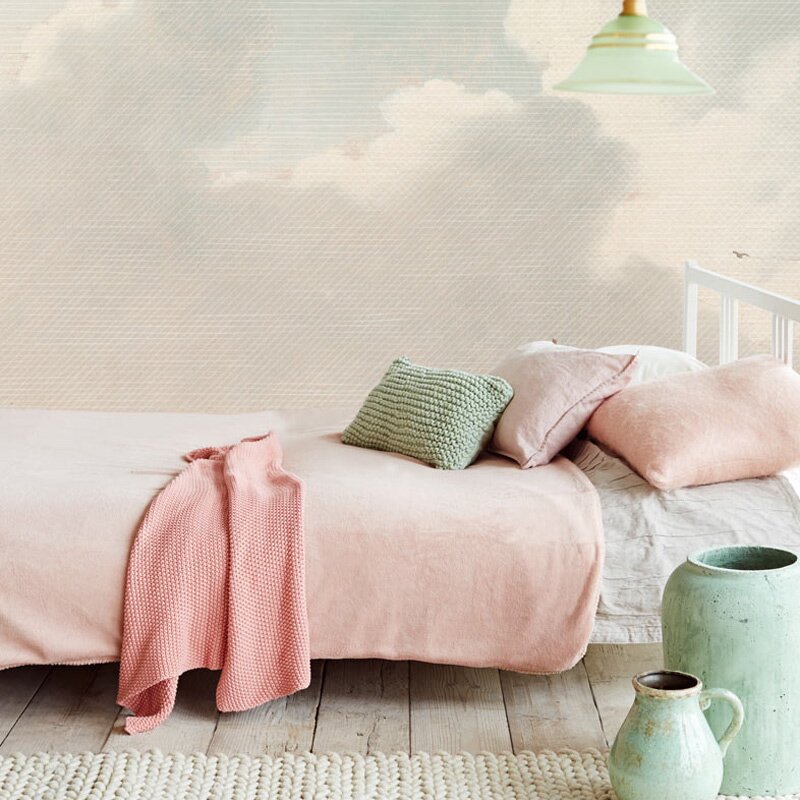 Digitaldruck-Tapete Grün, Pastellfarben Eijffinger (1020190)