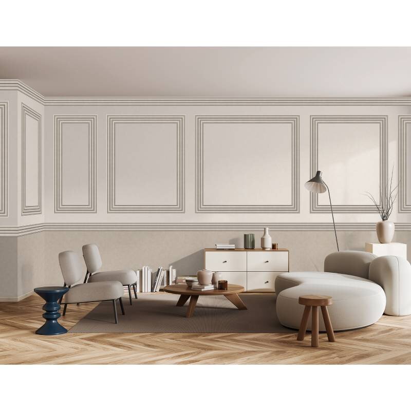 Bordüre Greige Marburg Vlies (1044159)