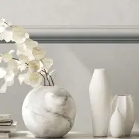 Bord&uuml;re Grau Marburg Vlies (1044156)