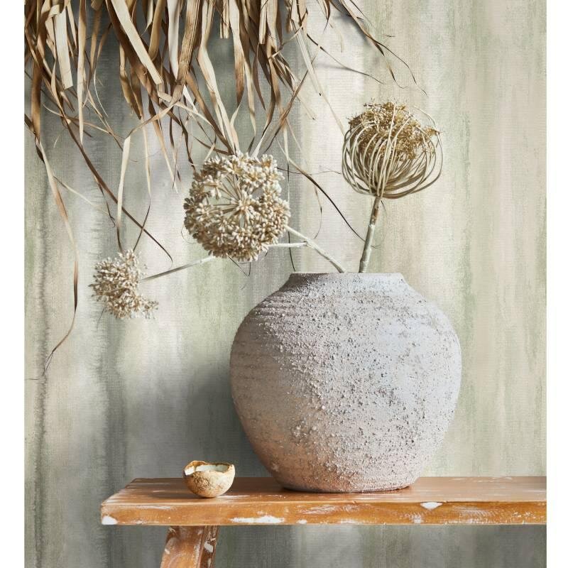 Tapete Grau, Greige, Grün Marburg Vliestapete (1044150)