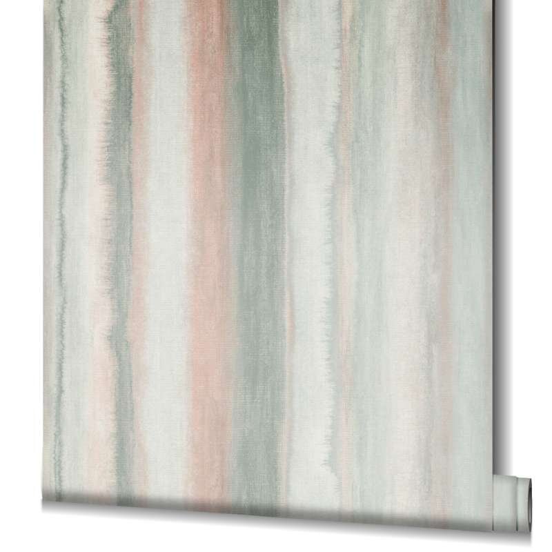 Tapete Beige, Grün, Rosa Marburg Vliestapete (1044148)