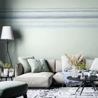 Tapete Beige, Blau, Gr&uuml;n Marburg Vliestapete (1044147)