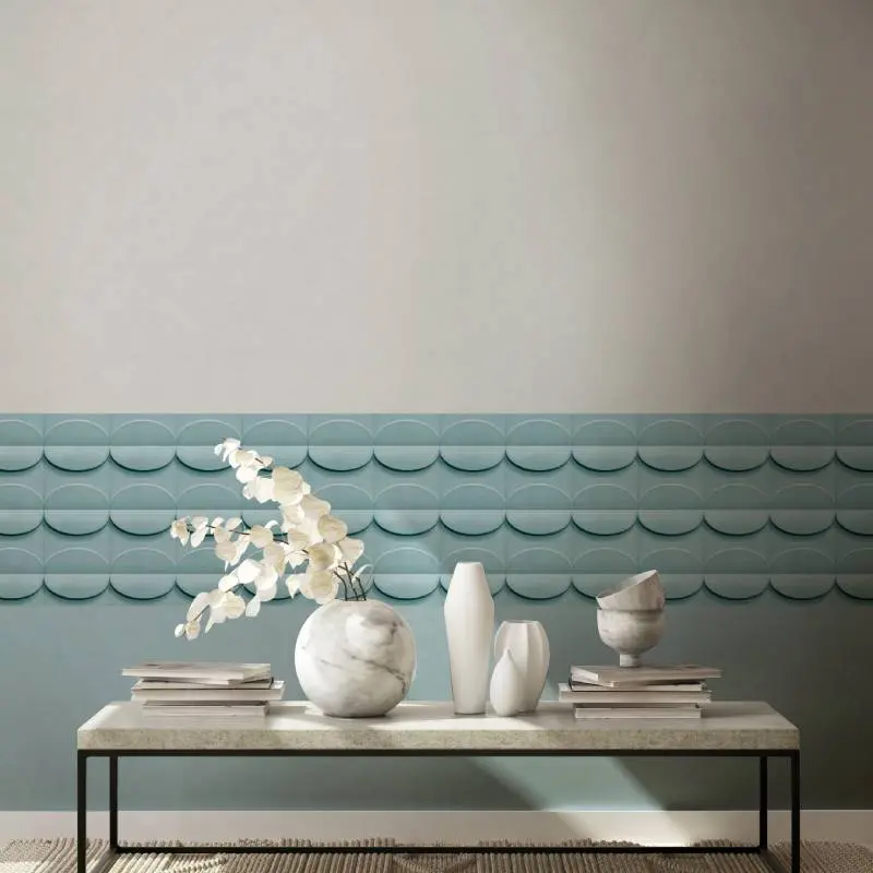 Tapete Blau, Türkis Marburg Vliestapete (1044139)