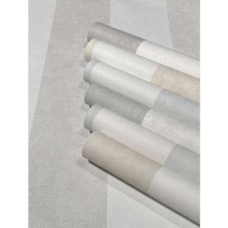 Tapete Greige, Weiß Marburg Vliestapete (1044134)