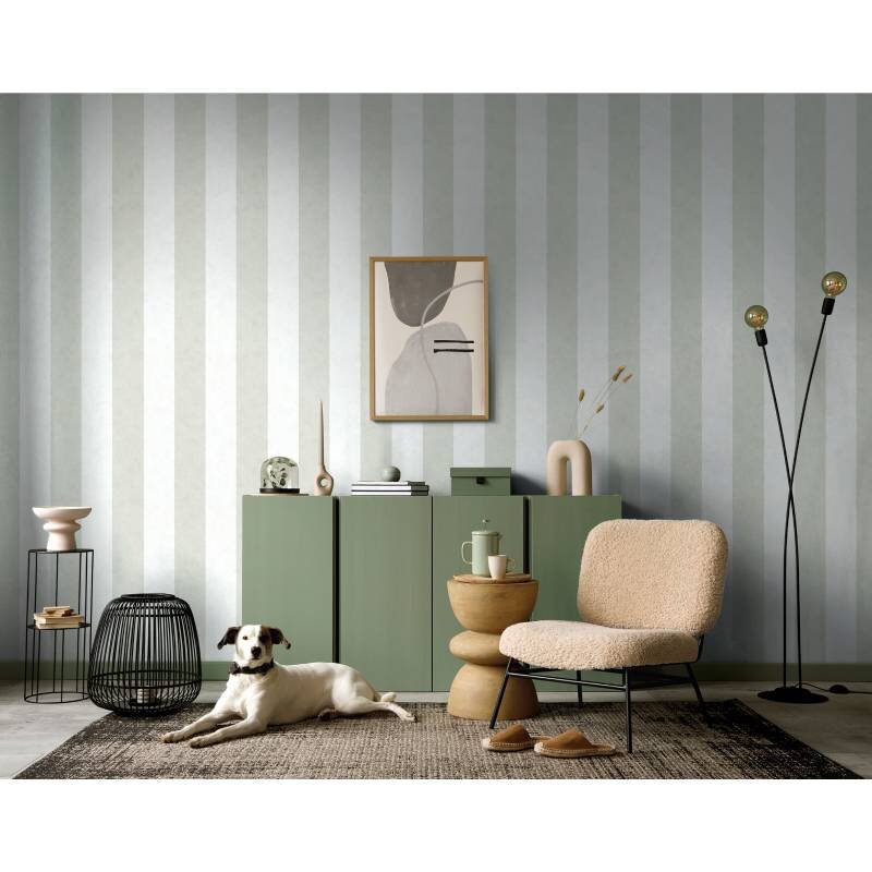 Tapete Grün, Weiß Marburg Vliestapete (1044133)