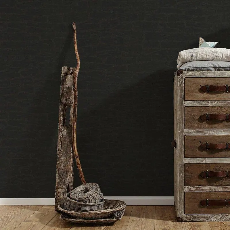 Tapete Schwarz, Anthrazit AS-Creation Vliestapete (1016918)