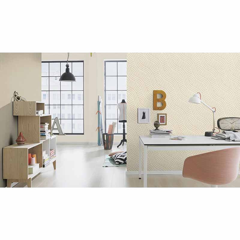 Tapete Beige, Creme Rasch Vliestapete (1036449)