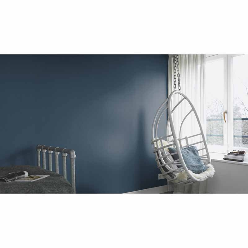 Vliestapete Blau Landhausstil Rasch Country Charme