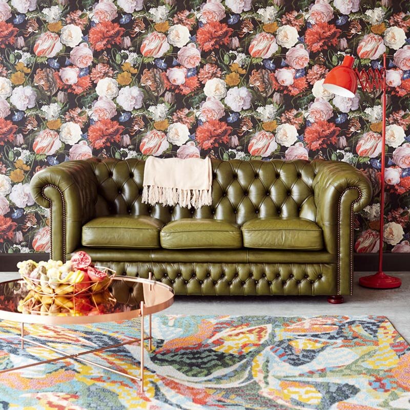 Tapete Schwarz, Anthrazit, Bunt Eijffinger Vliestapete (1020140)