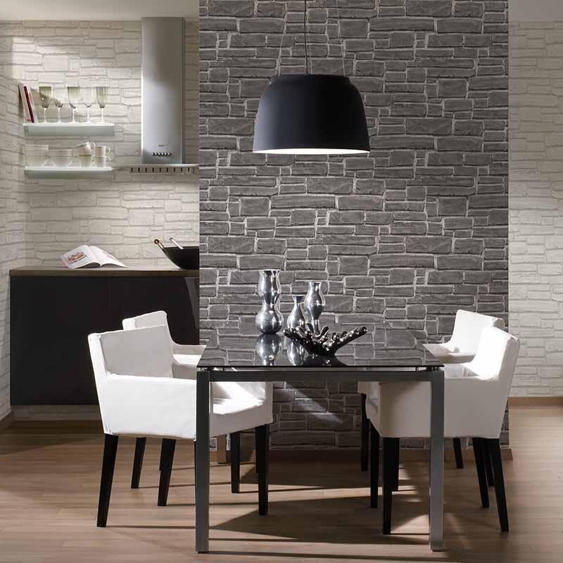 Tapete Grau, Silber AS-Creation Vliestapete (1023101)