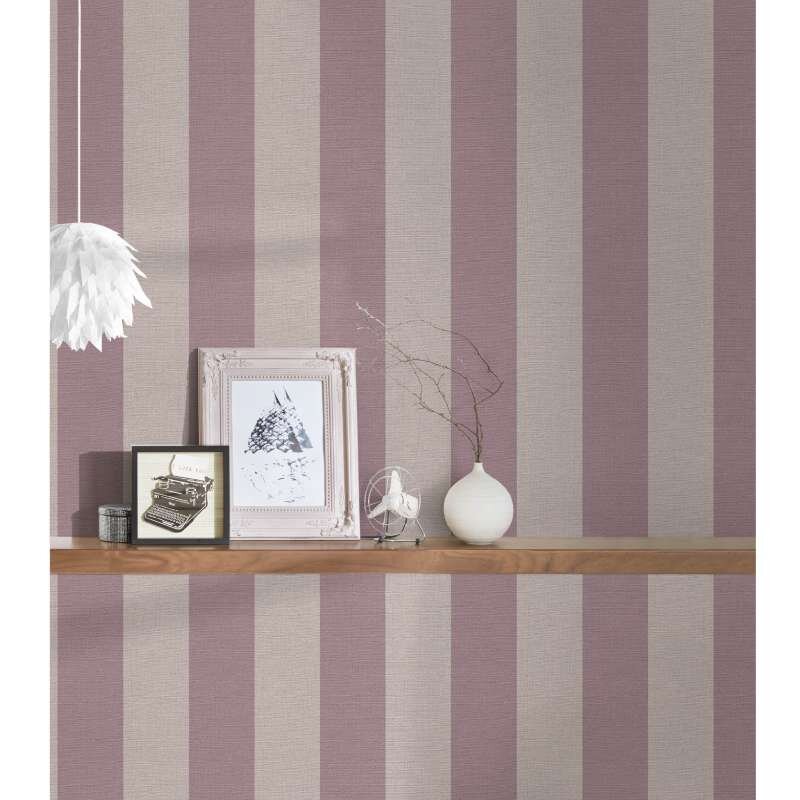 Tapete Greige, Lila, Flieder, Rosa AS-Creation deco Vliestapete (1044114)