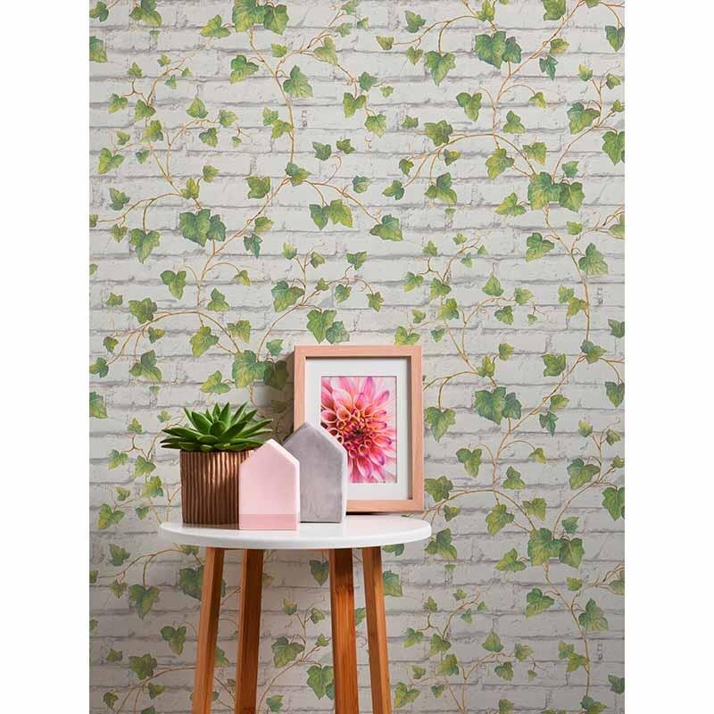 Tapete Weiß, Grün AS-Creation Vliestapete (1018845)