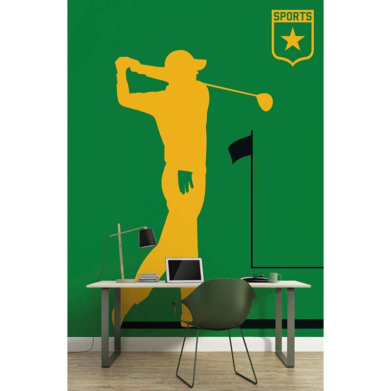 Digitaldruck-Tapete Golfplayer livingwalls (1036421)